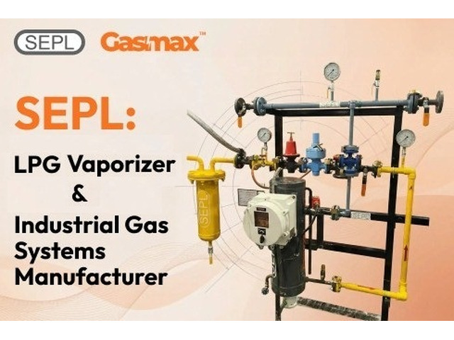 PESO-Approved LPG Vaporizer Manufacturer in India