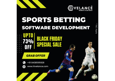 Get Sports Betting Software for up to 73% offer at Hivelance