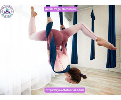 Aerial Yoga Hammock for Fitness and Wellness Routine