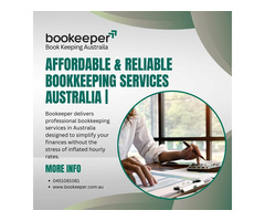 Affordable & Reliable Bookkeeping Services Australia | Bookeeper
