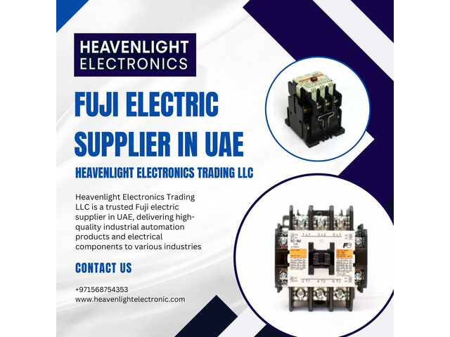 Fuji Electric Supplier in UAE | Heavenlight Electronics Trading LLC