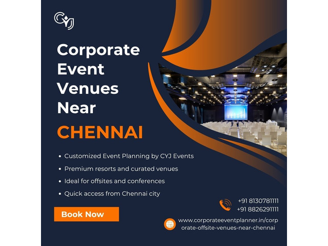 Corporate Event Venues In Chennai for Grand Conferences