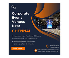 Corporate Event Venues In Chennai for Grand Conferences