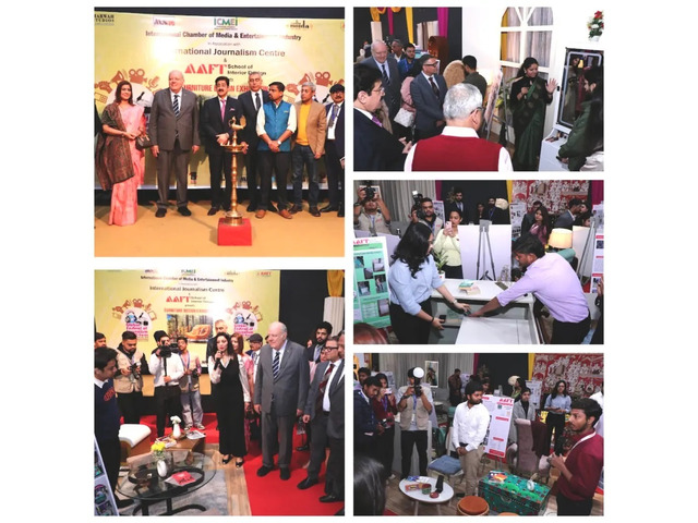 Furniture Exhibition by AAFT School of Interior Design Adds Creative