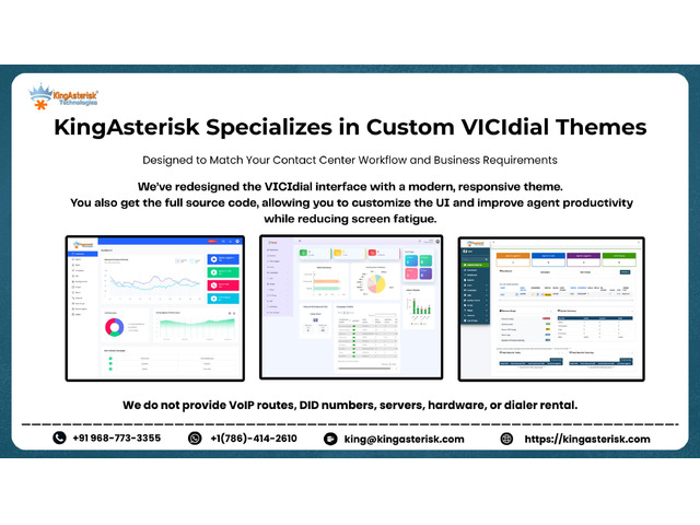 Custom VICIdial Theme for Contact Centers – Boost Agent Productivity