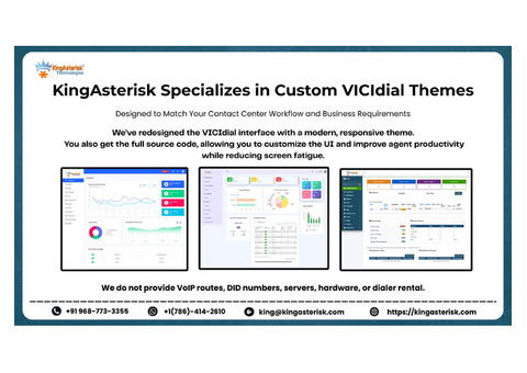 Custom VICIdial Theme for Contact Centers – Boost Agent Productivity