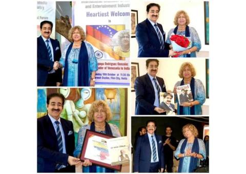 Capaya Rodriguez Gonzalez Assumes Patronship of the Indo Venezuela