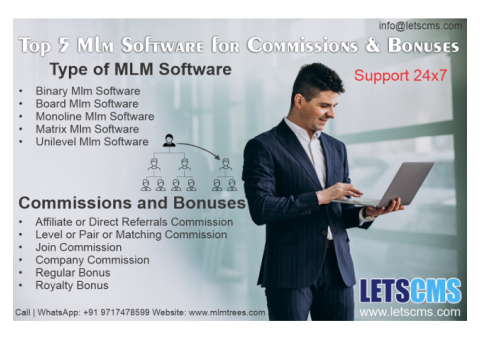Top 5 Multi-Level Marketing (MLM) Software for Commissions and Bonuses