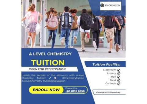 A level Chemistry Tuition