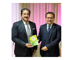 Dr. Sandeep Marwah Meets AARDO Secretary General to Strengthen