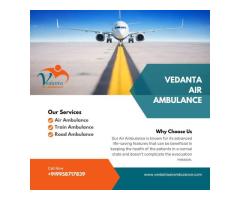 Book Vedanta Air Ambulance in Guwahati with Superb Medical Treatment