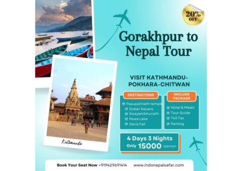 Gorakhpur to Nepal Tour Package, Nepal tour package from Gorakhpur