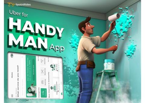 Uber for Handyman App Development Service By SpotnRides