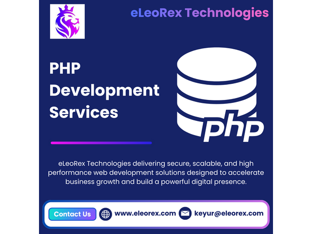 Best PHP Development Services | eLeoRex Technologies
