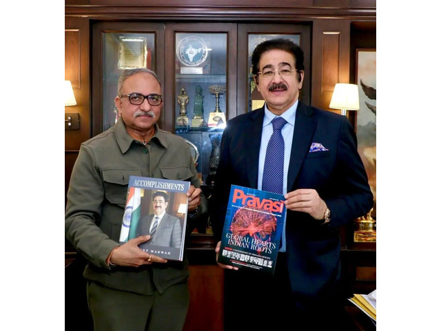 Veteran Journalist Kaushailendra Singh Visits Marwah Studios