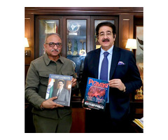 Veteran Journalist Kaushailendra Singh Visits Marwah Studios