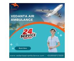 Choose Vedanta Air Ambulance in Patna with Effective Medical Care