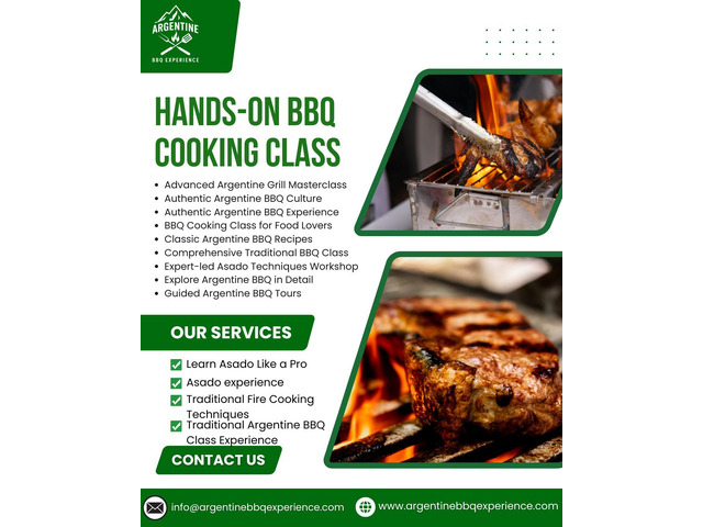 Learn Asado Like a Pro: La Experiencia de BBQ Argentino