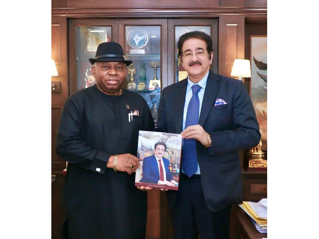 Dr Sandeep Marwah Holds Strategic Meeting with Global South Leader