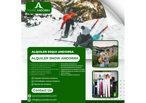 Ventajas del rental ski Andorra para turistas