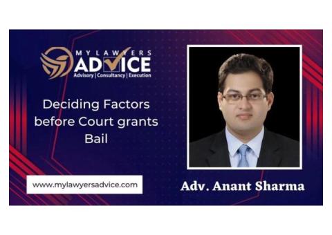 Deciding Factors before Court grants Bail