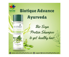 Biotique Advance Ayurveda Bio Soya Protein Shampoo to get healthy hair