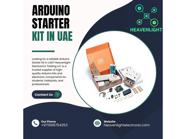Buy Arduino Starter Kit in UAE | Heavenlight Electronics Trading LLC