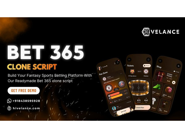 Bet365 Clone Script - Build Your Sportsbook Platform