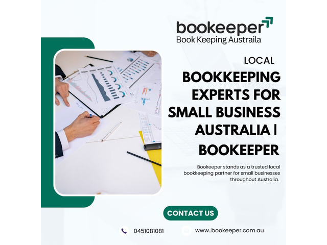 Local Bookkeeping Experts For Small Business Australia | Bookeeper