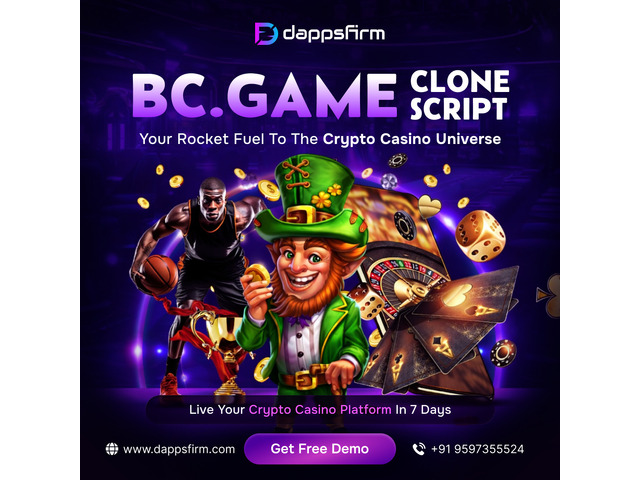 BC.Game Clone Script – Powering Seamless Crypto Casino Launch
