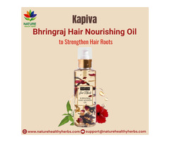 Kapiva Bhringraj Hair Nourishing Oil to Strengthen Hair Roots