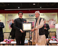 Tirath Singh Rawat Presented with Patronship of 14th GFJN