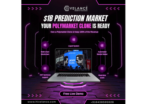 $1B Prediction Market — Your Polymarket Clone Is Ready