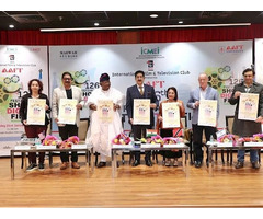 Poster of 14th GFJN 2026 Unveiled During 126th AAFT Festival of Short