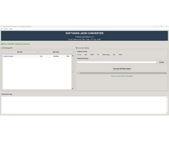 Softaken JSON Converter Software
