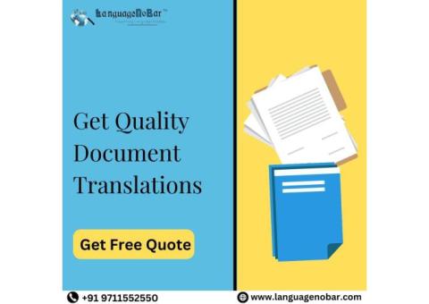 Document translation service | Document translation company