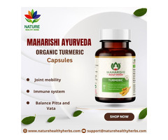 Maharishi Ayurveda Organic Turmeric Capsules