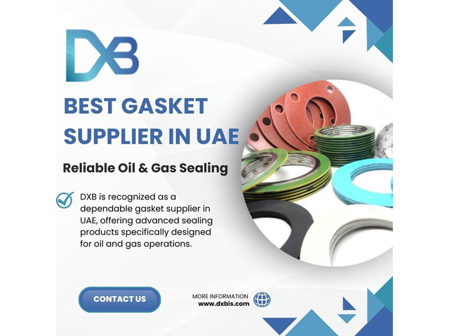 Best Gasket Supplier in UAE for Reliable Oil & Gas Sealing
