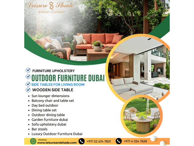 Premium Outdoor Bar Stools by Leisure and Shade