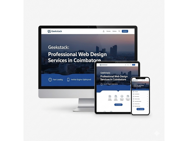 Web Design Services in Coimbatore Geekstack