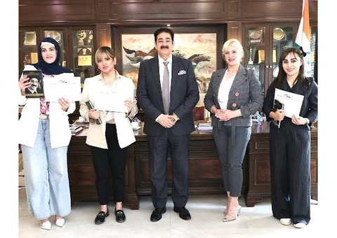 Iranian Delegation Visits Marwah Studios to Strengthen Indo–Iran