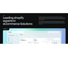 Custom Shopify Development Company in Coimbatore Geekstack