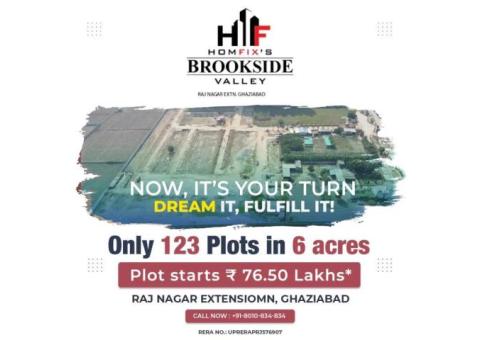 Come close to nature with Homfix Brookside Valley Plot