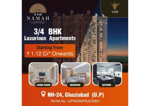 3 BHK and 4BHK residential project by VVIP NAMAH NH24, Ghaziabad