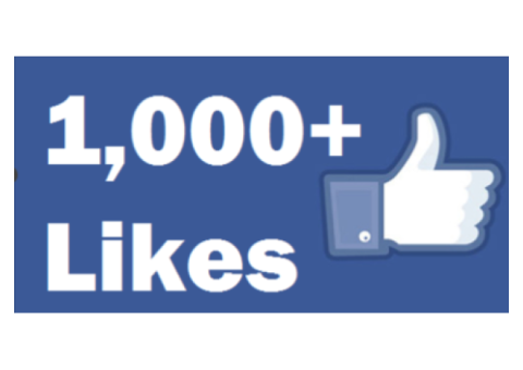 Buy 1000 Facebook Likes – Organic & Secure