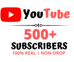 Buy 500 YouTube Subscribers – 100% Premium & Safe