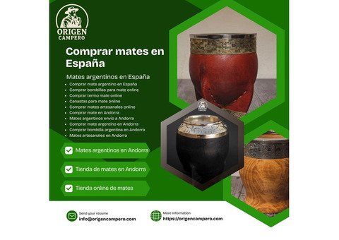 Compra fácil en tienda online de mates con Origen Campero