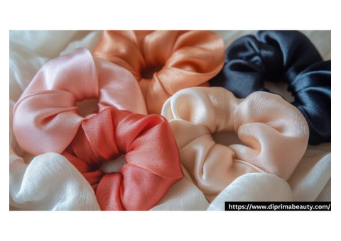 Soft Velvet Hair Scrunchies for Women and Girls
