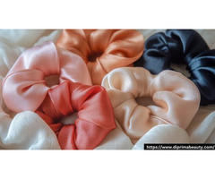 Soft Velvet Hair Scrunchies for Women and Girls - 1/1