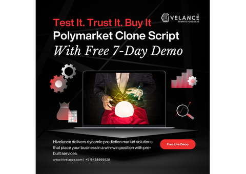 Polymarket Clone Script - Launch 7 Days - Free Demo